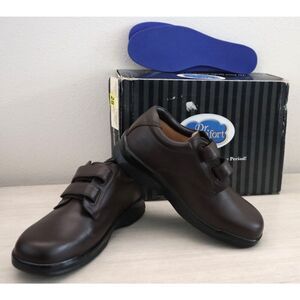 Dr Comfort 6310 Men's Sz 11M Black Leather William Casual Diabetic Shoes